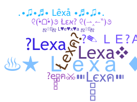 Nickname - lexa3d