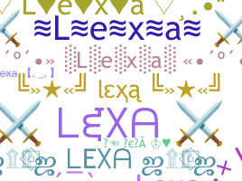 Nickname - lexa1pro