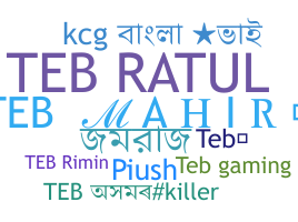 Nickname - TEB