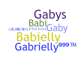 Nickname - Gabrielly