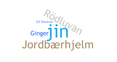 Nickname - Ginger