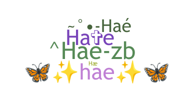 Nickname - Hae