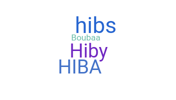 Nickname - Hiba