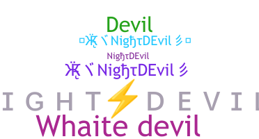 Nickname - Nightdevil