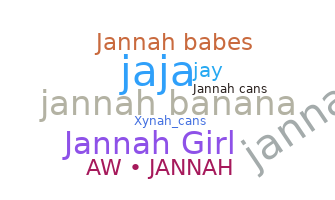 Nickname - Jannah