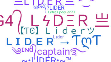 Nickname - Lider