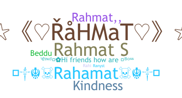 Nickname - Rahmat
