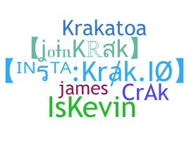 Nickname - krak