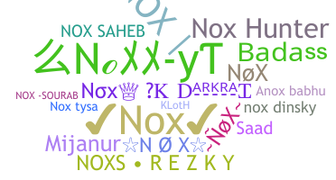 Nickname - Nox