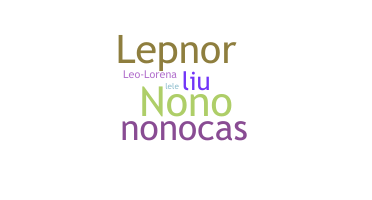 Nickname - Leonor