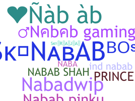 Nickname - Nabab
