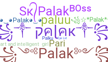 Nickname - Palak