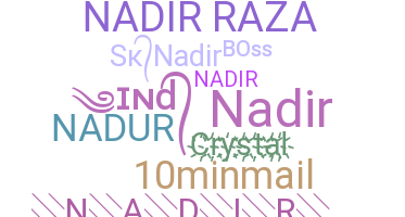 Nickname - Nadir