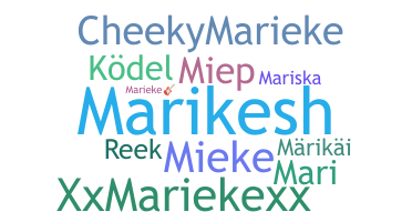 Nickname - Marieke