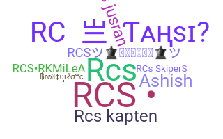 Nickname - RCS
