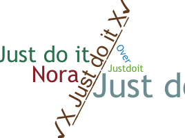Nickname - justdoit