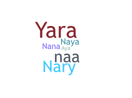 Nickname - Nayara