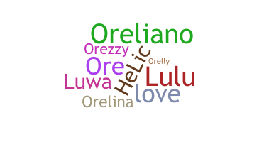 Nickname - Oreoluwa