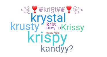 Nickname - Kristy