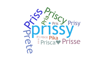 Nickname - Prisca