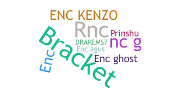 Nickname - eNc