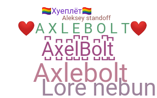 Nickname - axlebolt