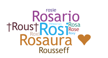 Nickname - Rosaura