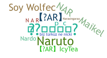 Nickname - NAR