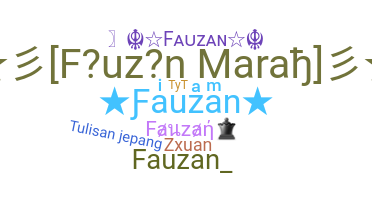 Nickname - Fauzan