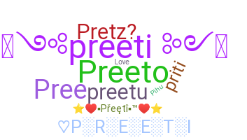 Nickname - Preeti