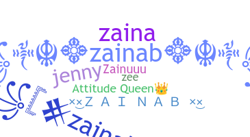Nickname - Zainab