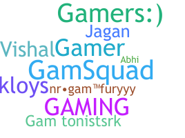 Nickname - gam