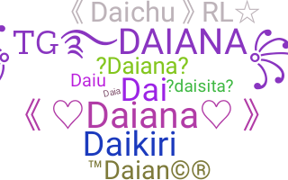 Nickname - daiana