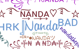 Nickname - Nanda