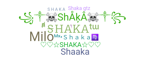Nickname - Shaka