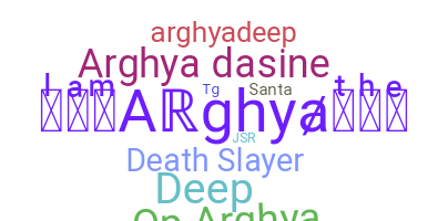 Nickname - Arghya