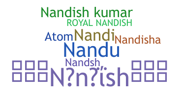 Nickname - Nandish
