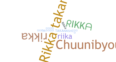 Nickname - Rikkatakanashi