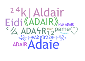Nickname - Adair