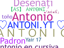 Nickname - Antoni