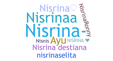Nickname - Nisrina