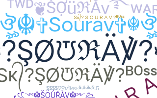 Nickname - Sourav