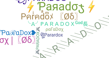 Nickname - Paradox