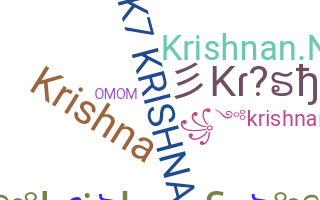 Nickname - Krishnan