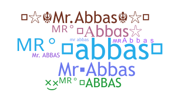 Nickname - Mrabbas