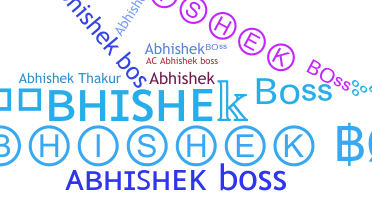 Nickname - Abhishekboss