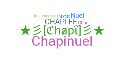 Nickname - Chapi
