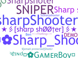 Nickname - sharpshooter