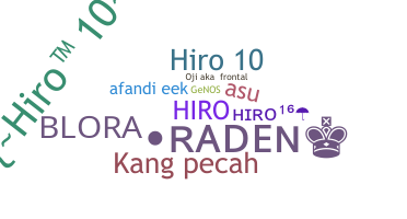 Nickname - Hiro10