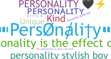 Nickname - Personality